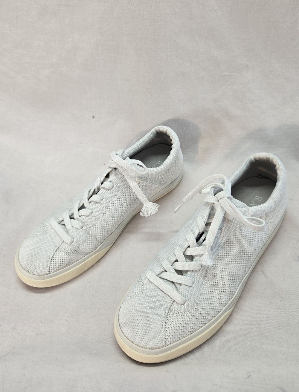 Rothy’s Women's Size 9.5 Bright White The Lace Up Sneaker Shoes